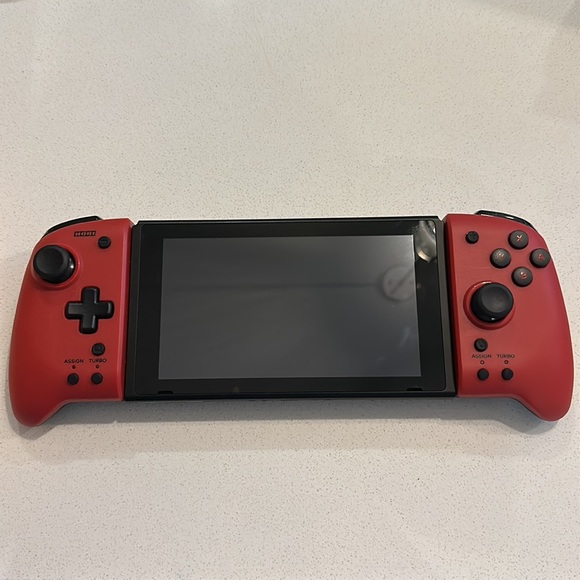 Nintendo Switch Animal Crossing edition with box, case, controllers - Picture 7 of 9